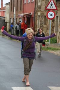 "Captain, My Captain!" ~ Sue Kenney, Pilgrim Guide to The Camino